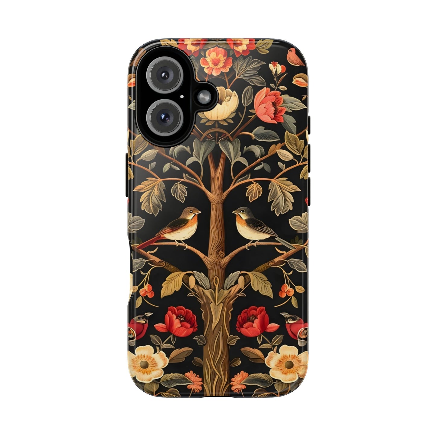 Floral Phone Case - Artistic Tough Cases for Phone Protection, Unique Gifts, Nature-Inspired Design, Eco-Friendly Accessories, Home Decor