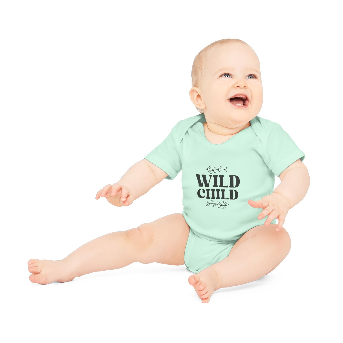 Wild Child Baby Organic Bodysuit - Eco-Friendly Infant Apparel