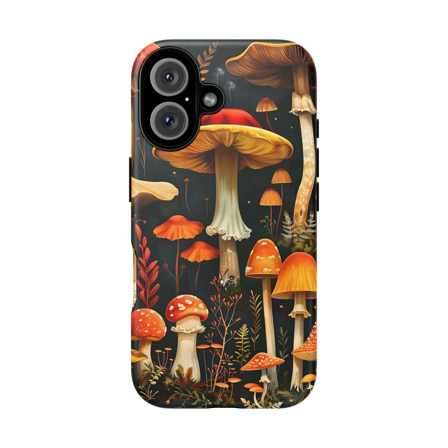 Whimsical Mushroom Phone Case | Tough Cases – Unique Nature Design, Eco-Friendly Cover, Gift for Nature Lovers, Phone Accessory, Fall Decor