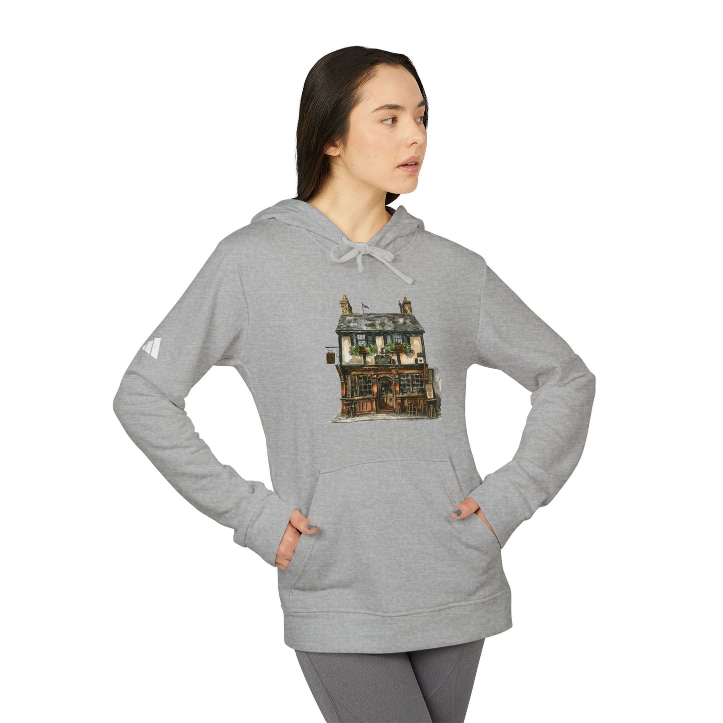 adidas Unisex Fleece Hoodie - Timeless Beauty - British Village Homes