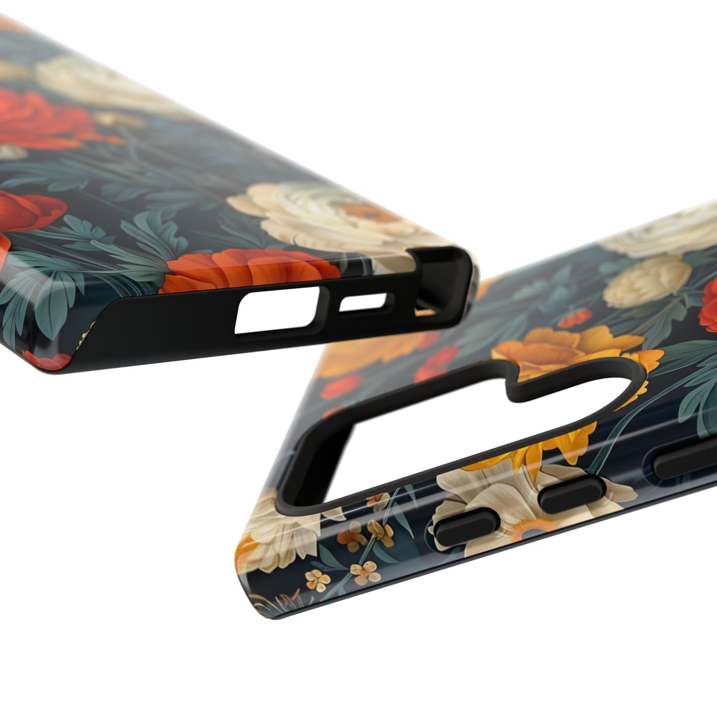 Floral Tough Case for Phones | Durable Floral Phone Cover, Boho Chic, Unique Gift for Her, Phone Protection, Flower Design