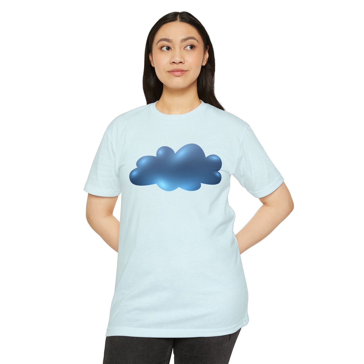 Unisex CVC Jersey T-shirt - Dreamy Cloud Design