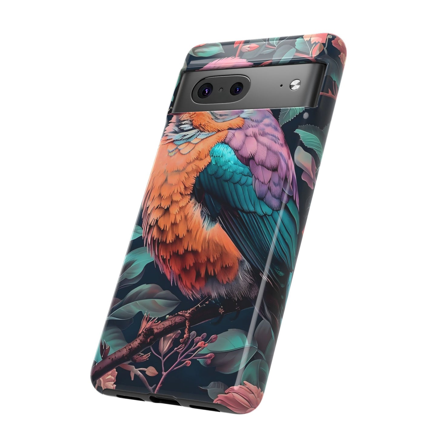 Tough Cases | Colorful Bird Phone Case, Vibrant Animal Design, Unique Gift for Nature Lovers, Perfect for Holidays & Birthdays