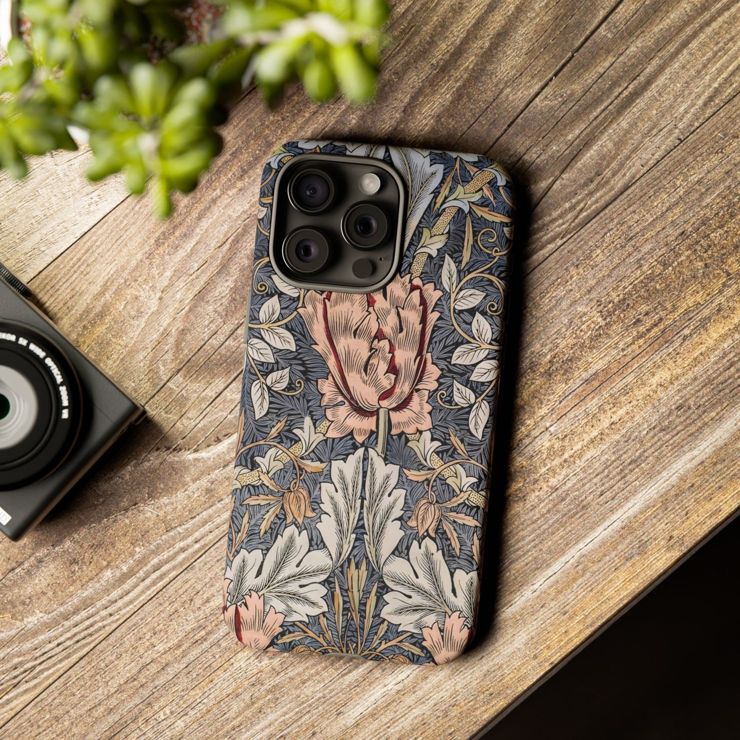 Floral Phone Case, Tough Cases for Stylish Protection, Flower Design, Gift for Her, Phone Accessories, Trendy Mobile Covers