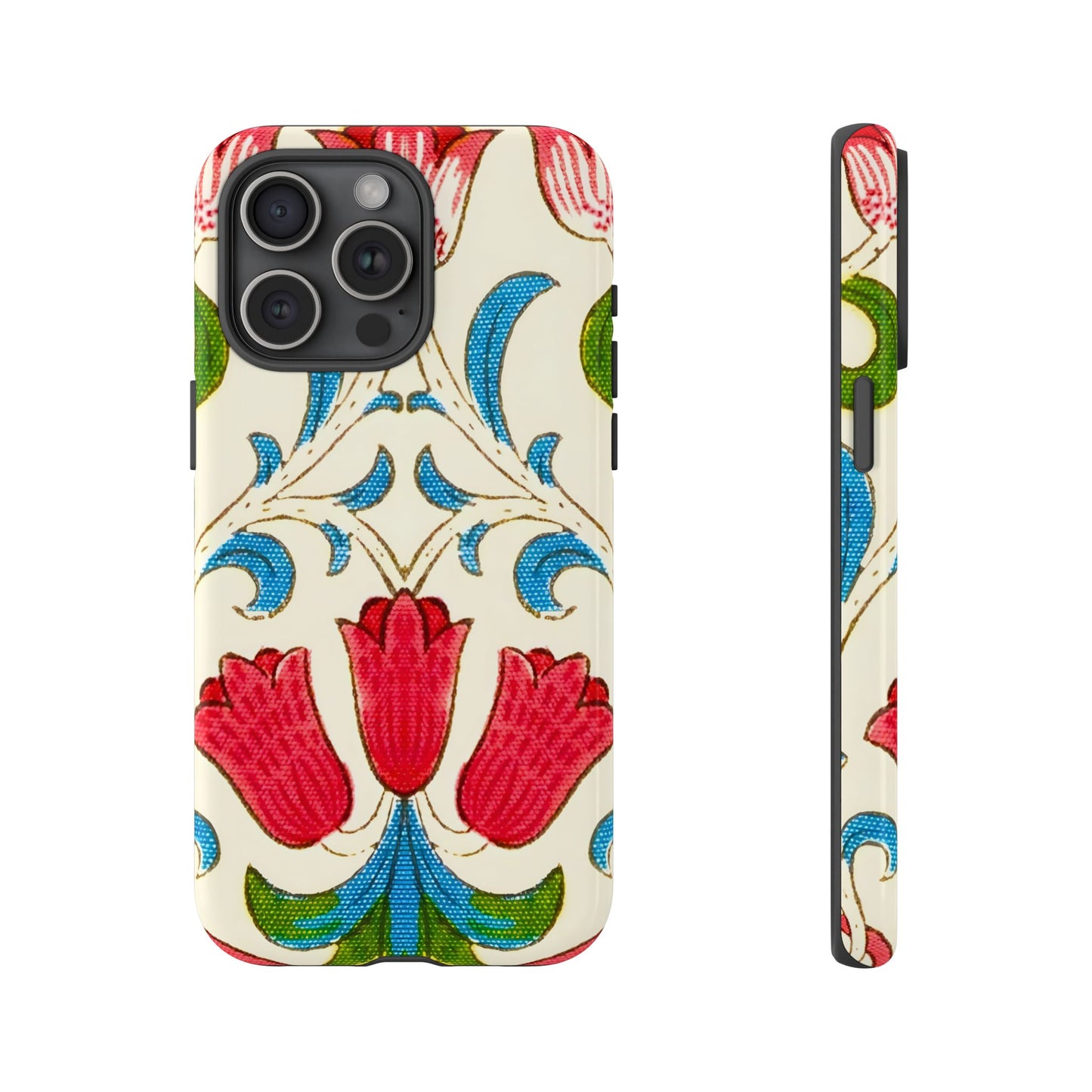 Floral Phone Case - Tough Cases | Stylish Protection, Gift for Her, Boho Phone Cover, Spring Accessory, Cute Tech