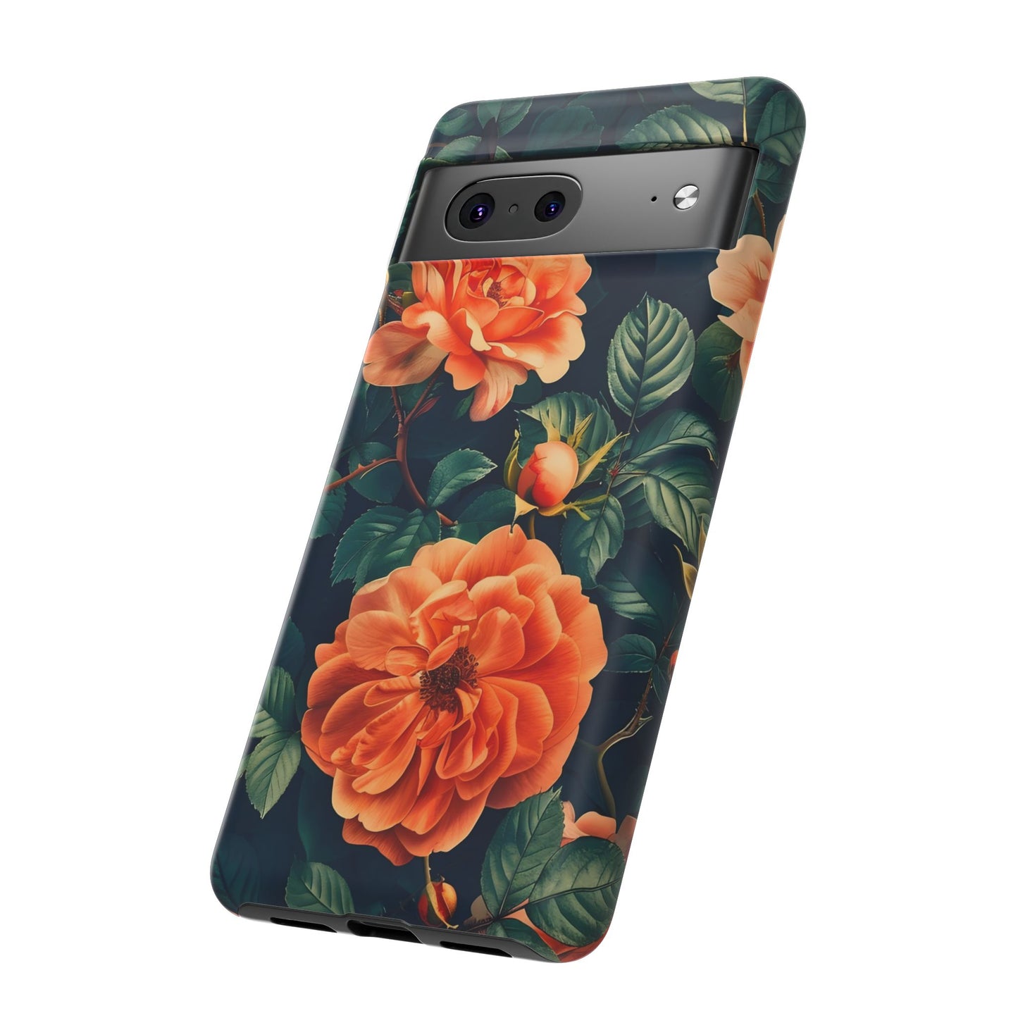 Floral Phone Case, Tough Cases for Nature Lovers, Botanical Design, Phone Protection, Gift for Her, Trending Floral Accessories