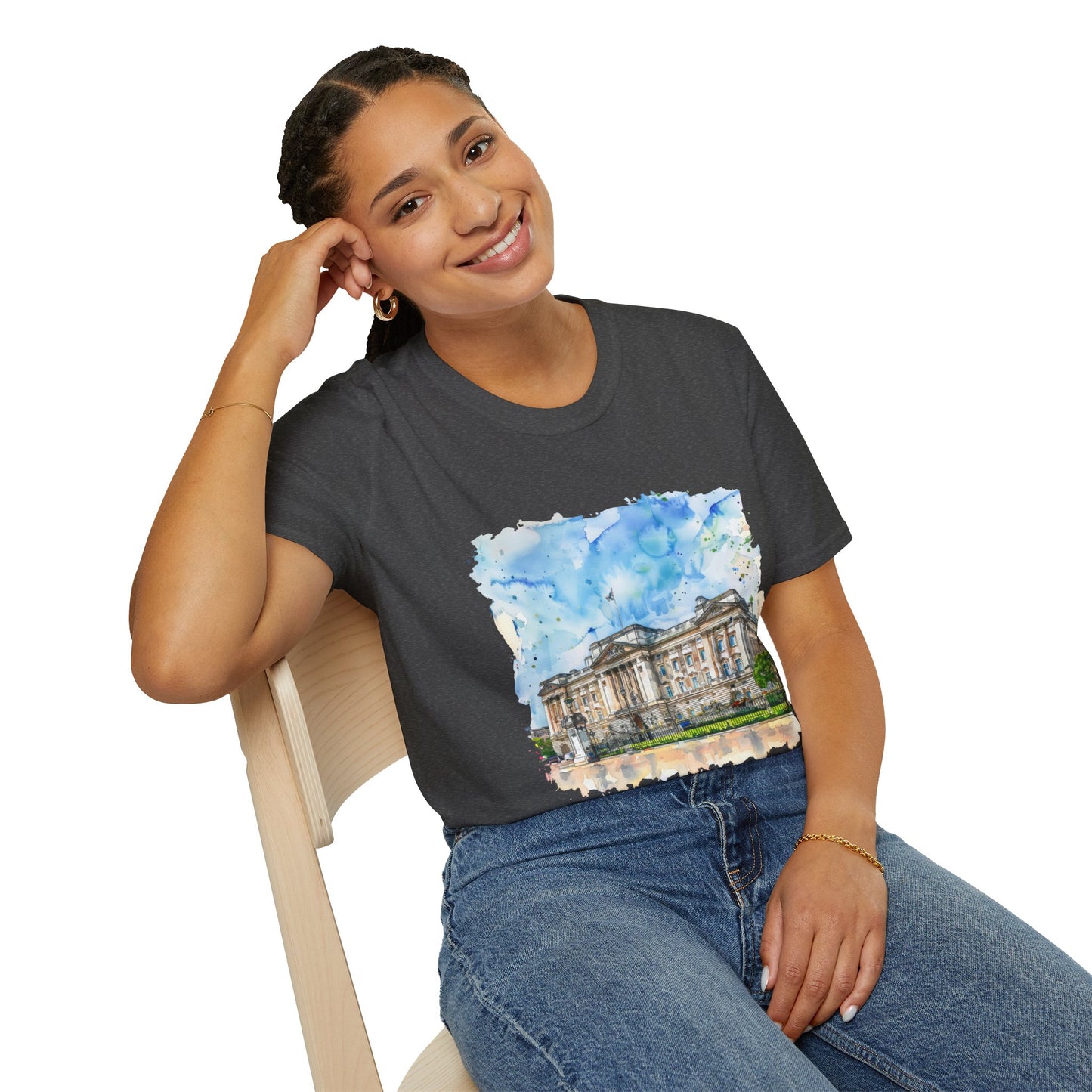 Unisex Softstyle T-Shirt - England Aesthetics - Embracing Classic British Charm