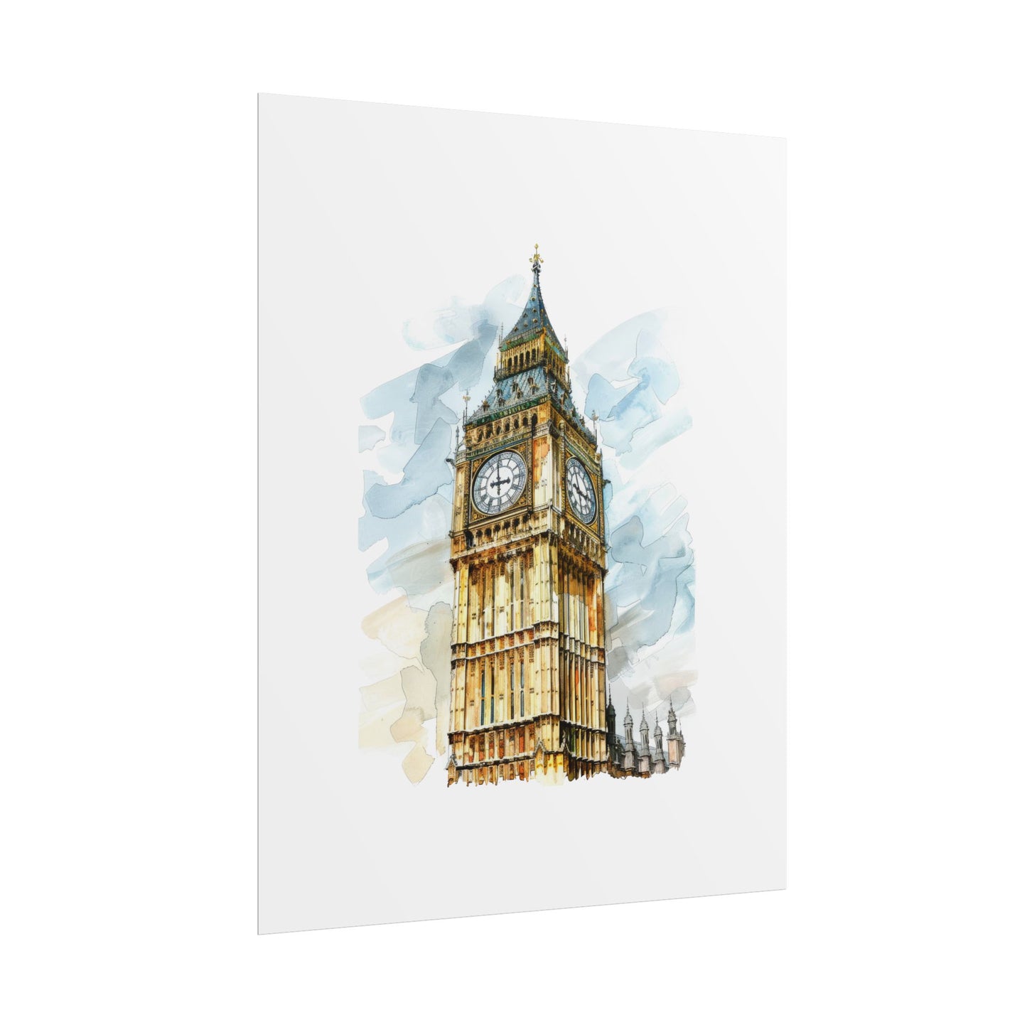 London Tower Rolled Posters