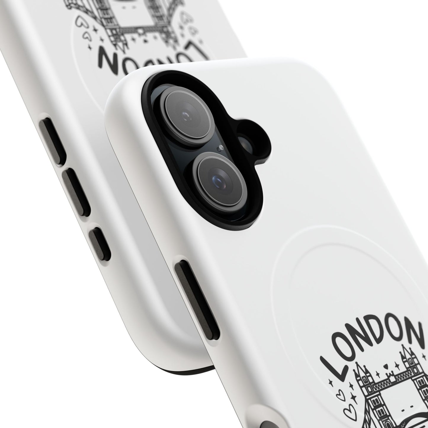 London Vacation Magnetic Case, Unique Phone Cover for Travelers, London Souvenir, Gift for Tourists, Stylish Phone Accessory