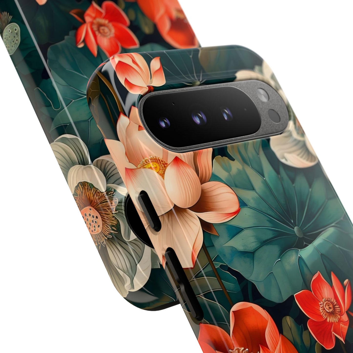 Flower Phone Case, Floral Phone Cover, Tough Case for Floral Lovers, Gift for Her, Stylish Tech Accessories