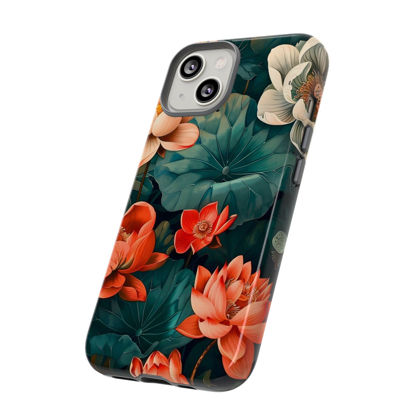 Flower Phone Case, Floral Phone Cover, Tough Case for Floral Lovers, Gift for Her, Stylish Tech Accessories