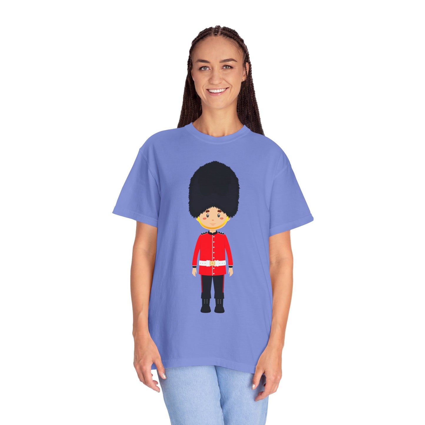 Unisex Garment-Dyed T-shirt - Cornwall’s Pride - Red Jacket at the Army Museum
