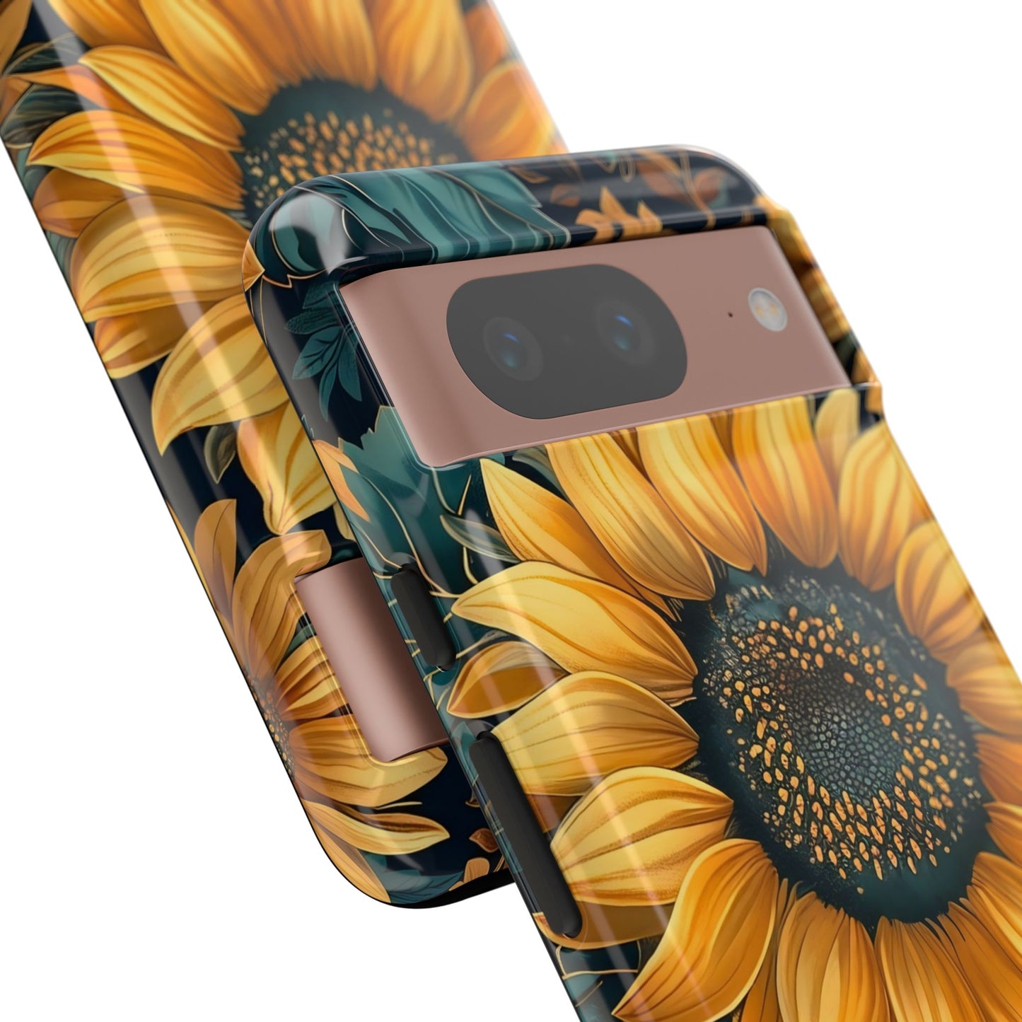 Sunflower Phone Case - Bright Floral Design, Stylish Tough Cover for Sunflower Lovers, Gift for Plant Enthusiasts, Mom Gift, Nature Lovers