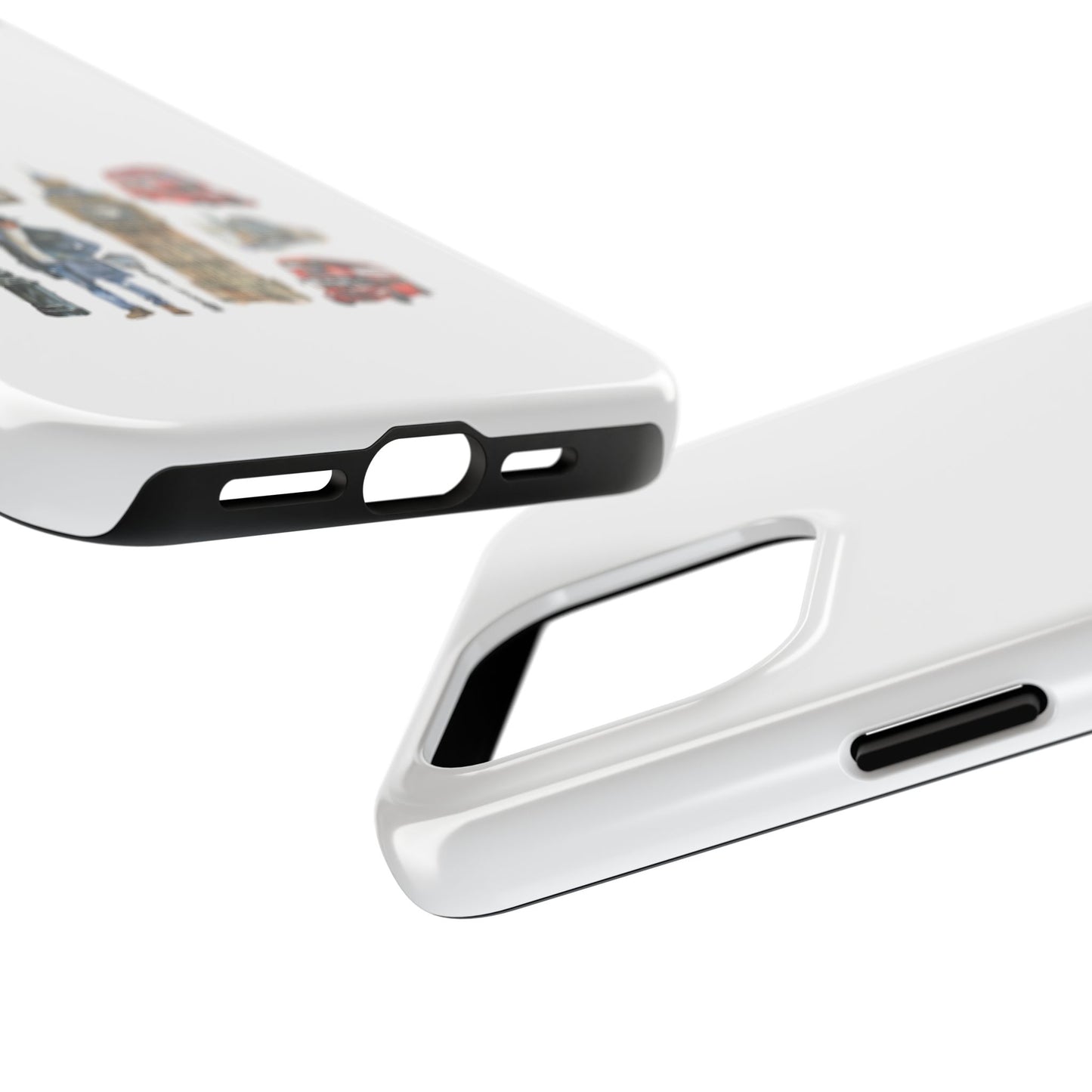 London Scene Tough Phone Case - Durable Protection with Iconic UK Landmarks