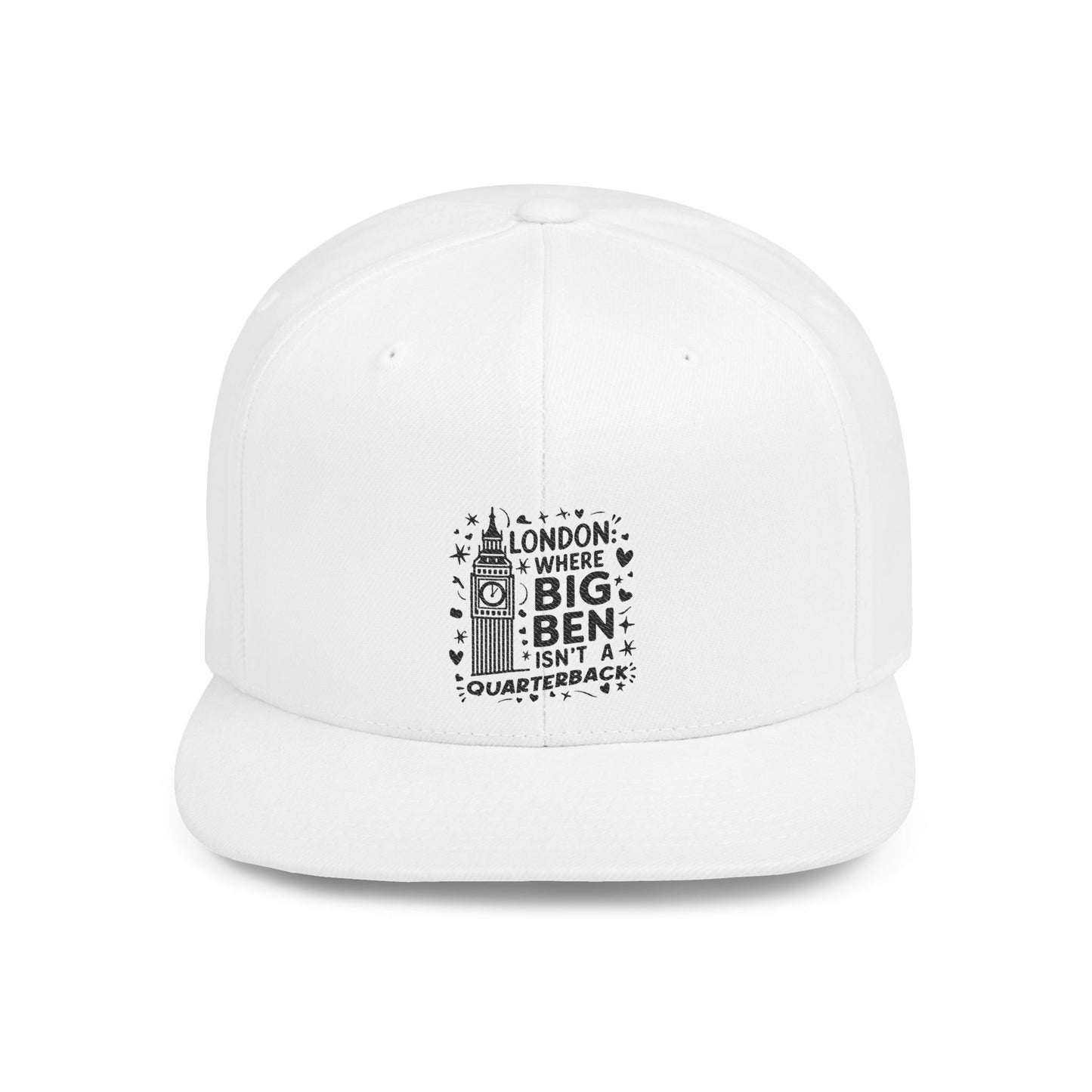 London Big Ben Snapback Cap, Urban Style Hat, Fashion Accessory, Gift for Travelers, Sports Events, Casual Wear