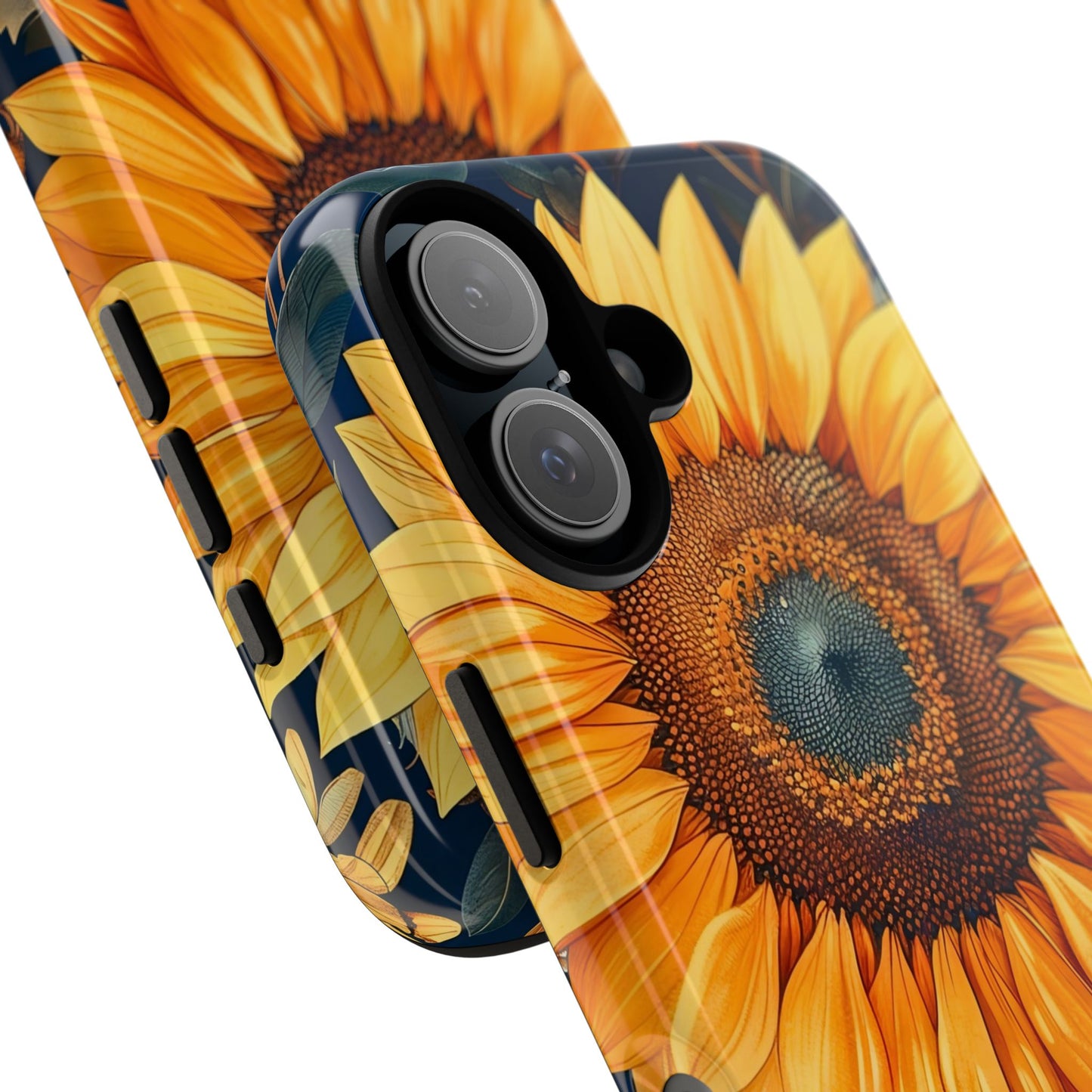 Sunflower Phone Case - Floral Design for Nature Lovers, Cute Spring Accessory, Gift for Her, Eco-Friendly Cover