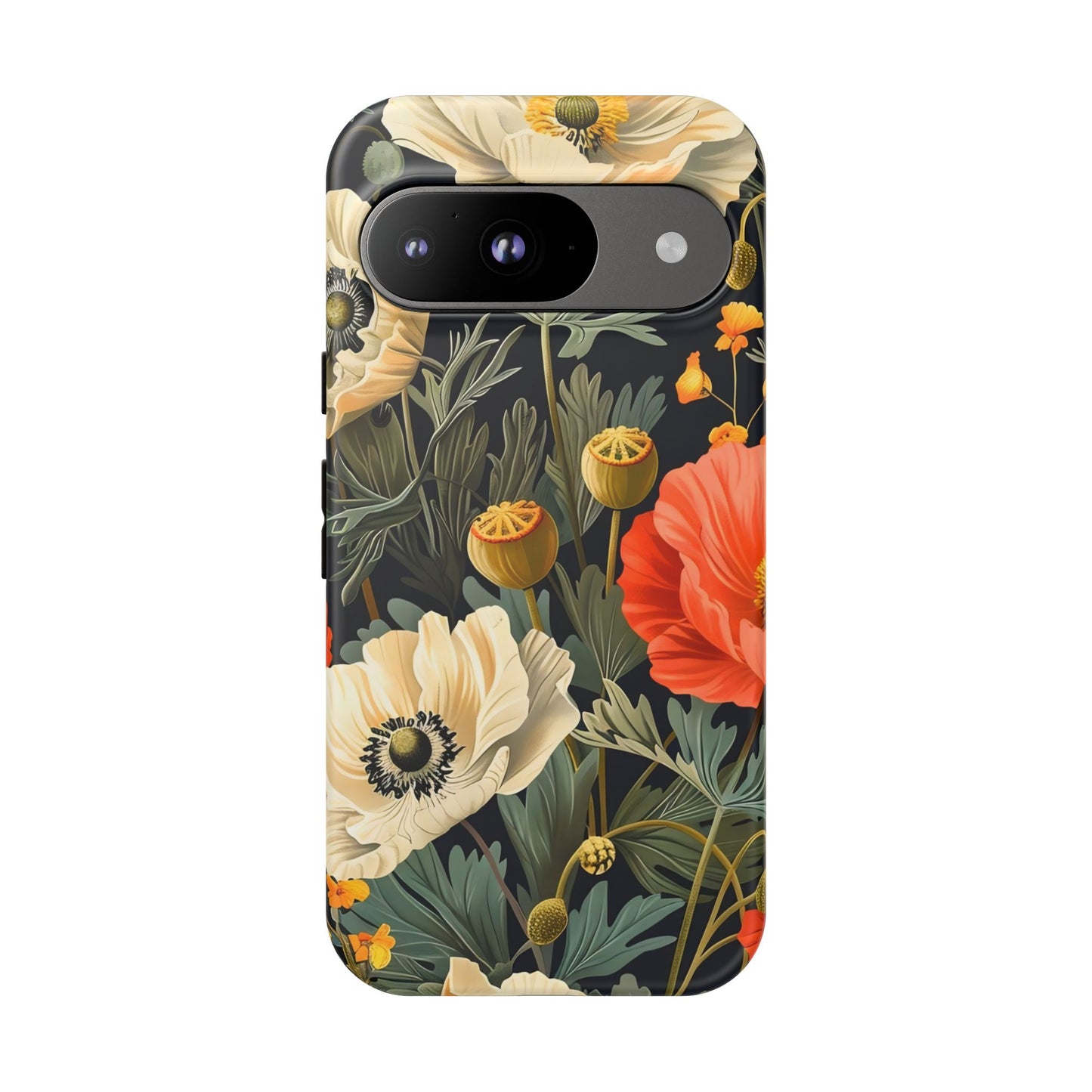 Floral Phone Case - Tough Cases with Vibrant Garden Design, Phone Accessory, Gift for Her, Spring Style, Nature Lover