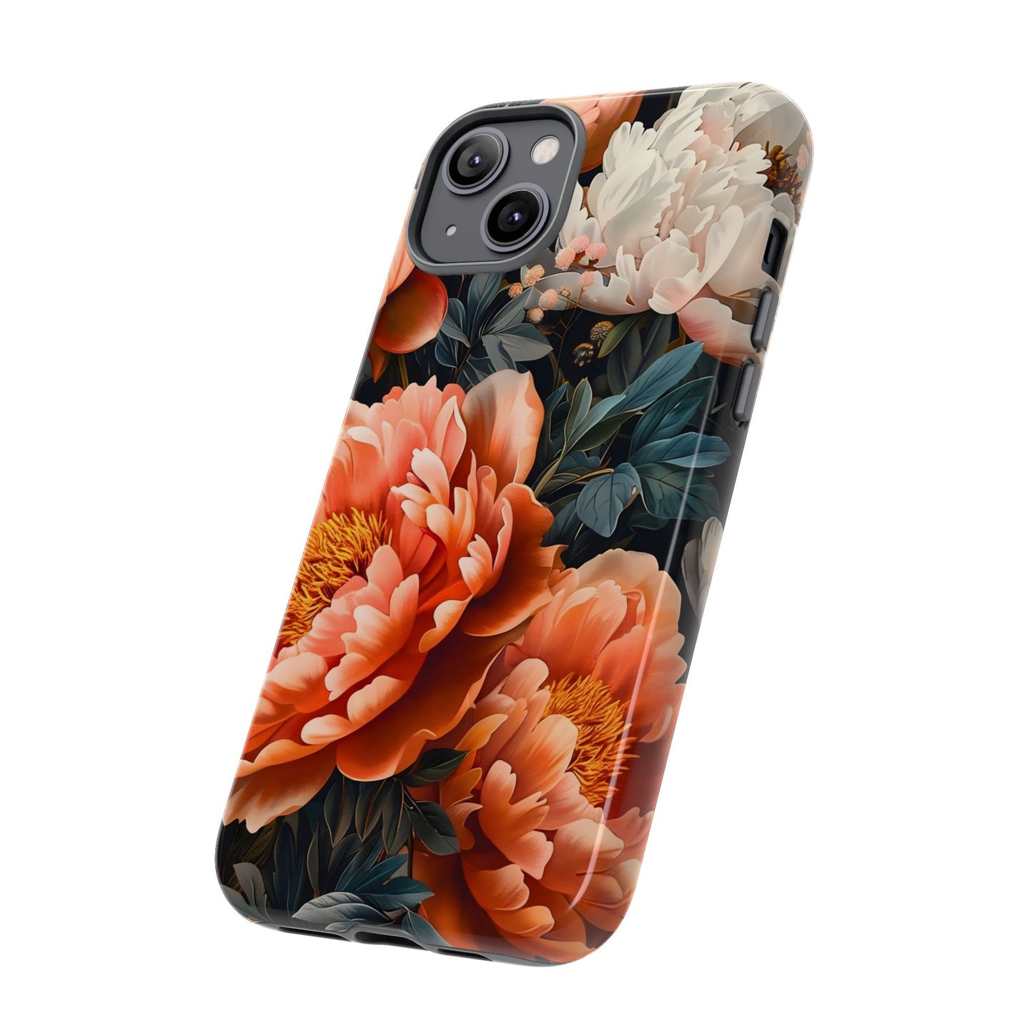 Floral Phone Case - Tough Cases, Durable Cover, Flower Design, Unique Gift, Phone Accessories