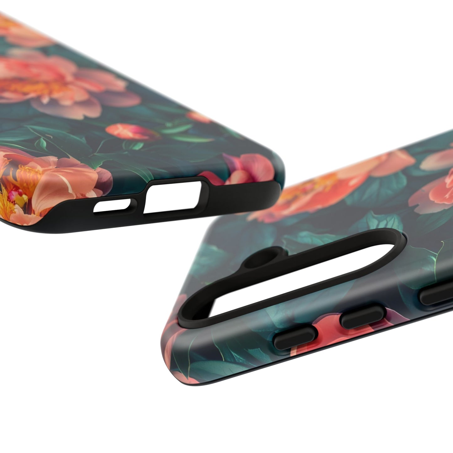Floral Phone Case - Tough Cases, Flower Design, Botanical Art, Phone Accessory, Gift for Her, Nature Lovers