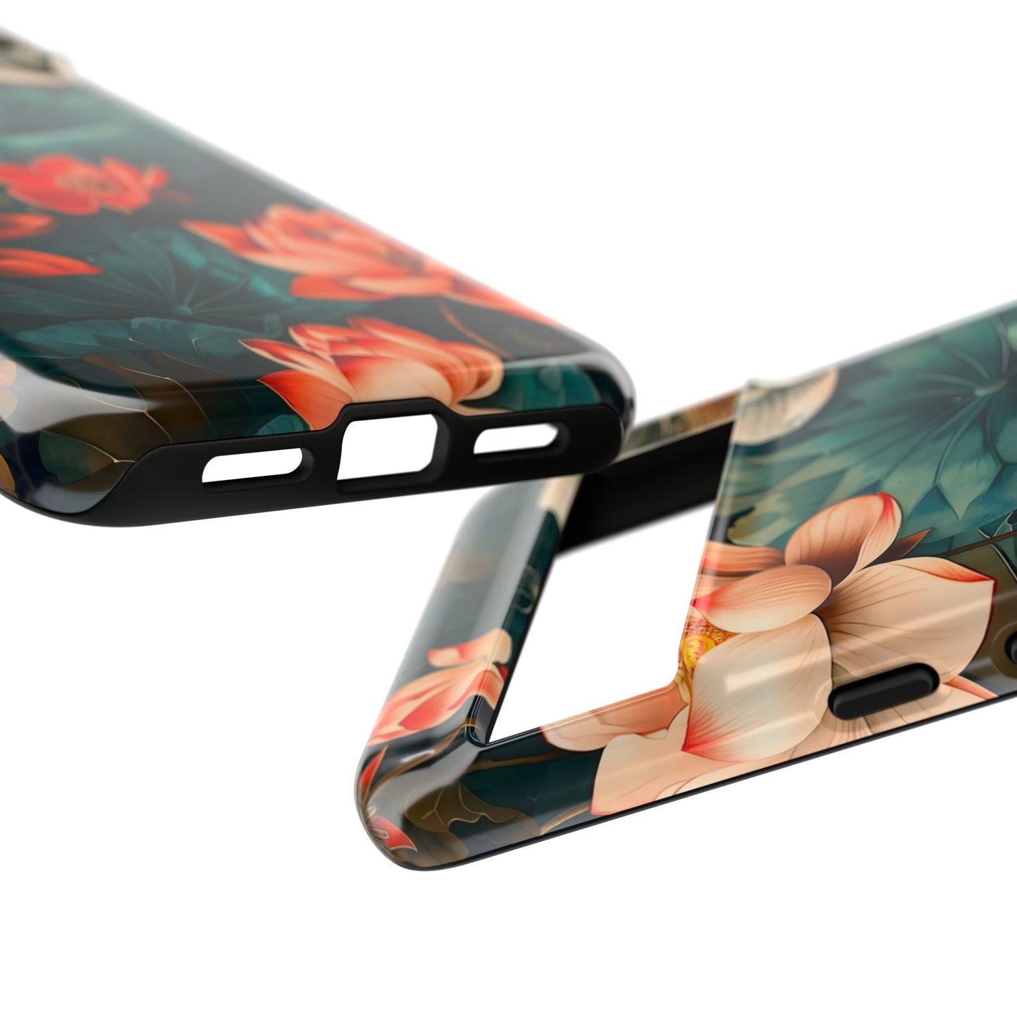 Flower Phone Case, Floral Phone Cover, Tough Case for Floral Lovers, Gift for Her, Stylish Tech Accessories