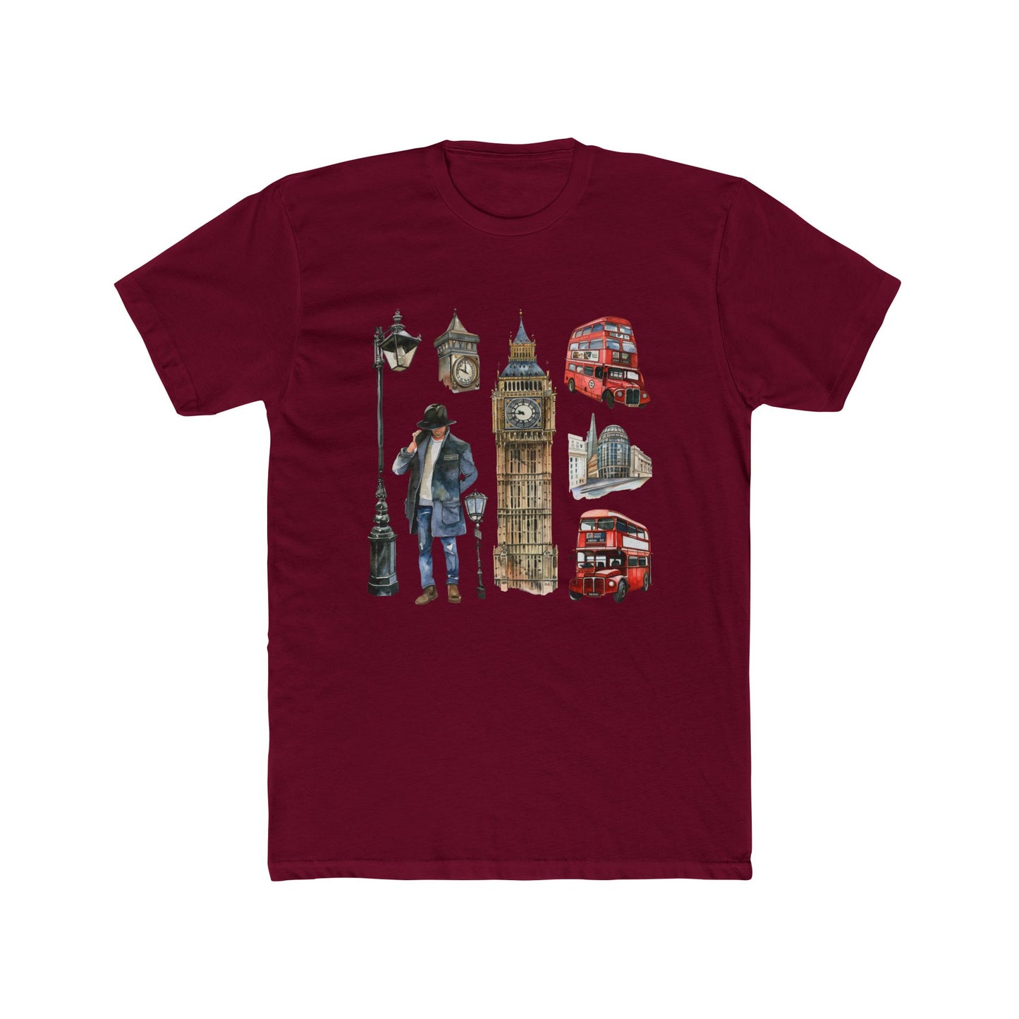 Vintage England Iconic Unisex Cotton Crew Tee