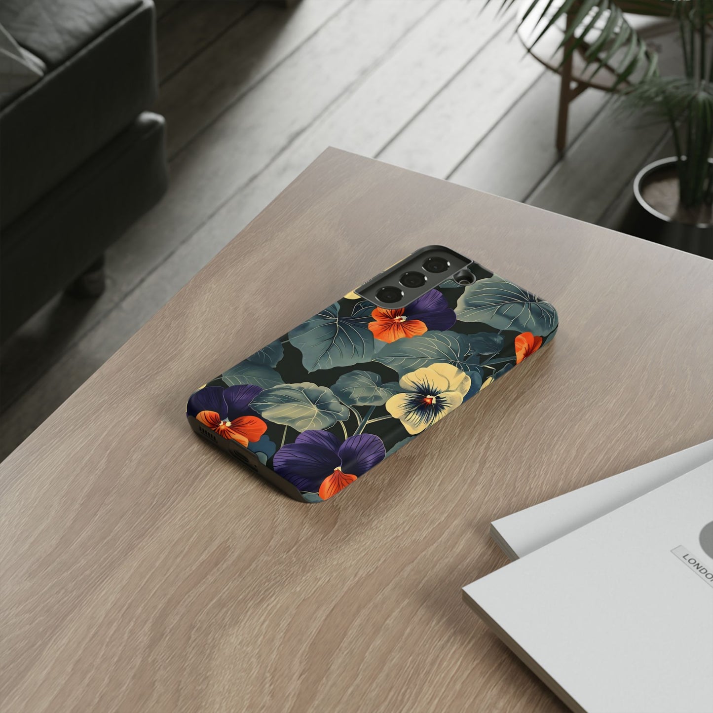 Tough Cases Floral iPhone Case, Tough Phone Cover, Stylish Floral Design, Gift for Her, Summer Vibe, Durable Protective Case