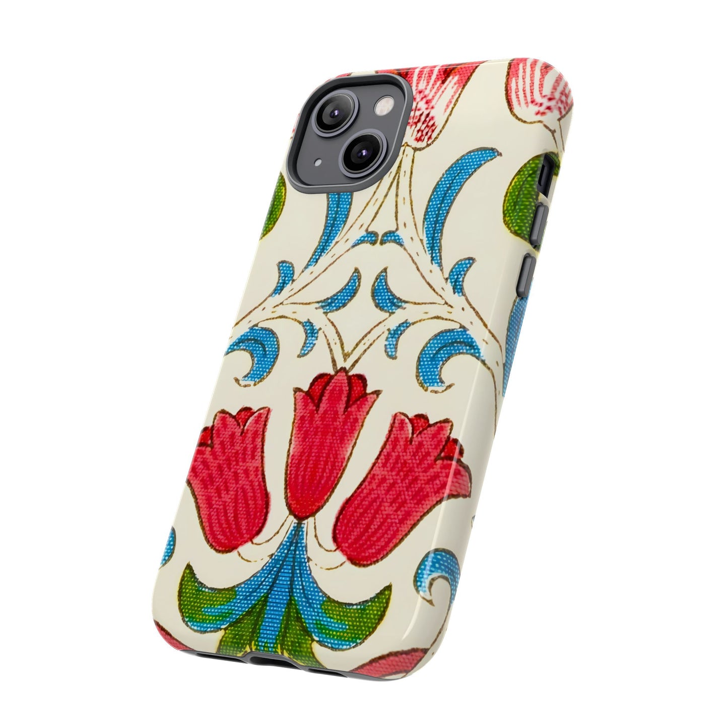Floral Phone Case - Tough Cases | Stylish Protection, Gift for Her, Boho Phone Cover, Spring Accessory, Cute Tech
