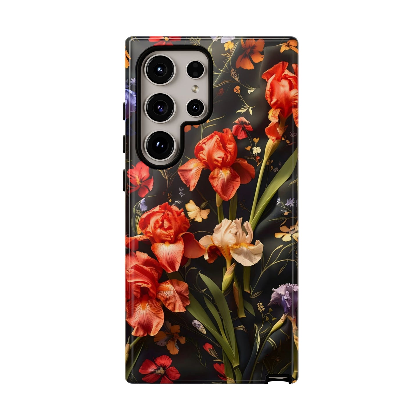 Floral Tough Case for Phone, Durable Protective Phone Cover, Gift for Flower Lovers, Phone Accessories, Spring Vibes