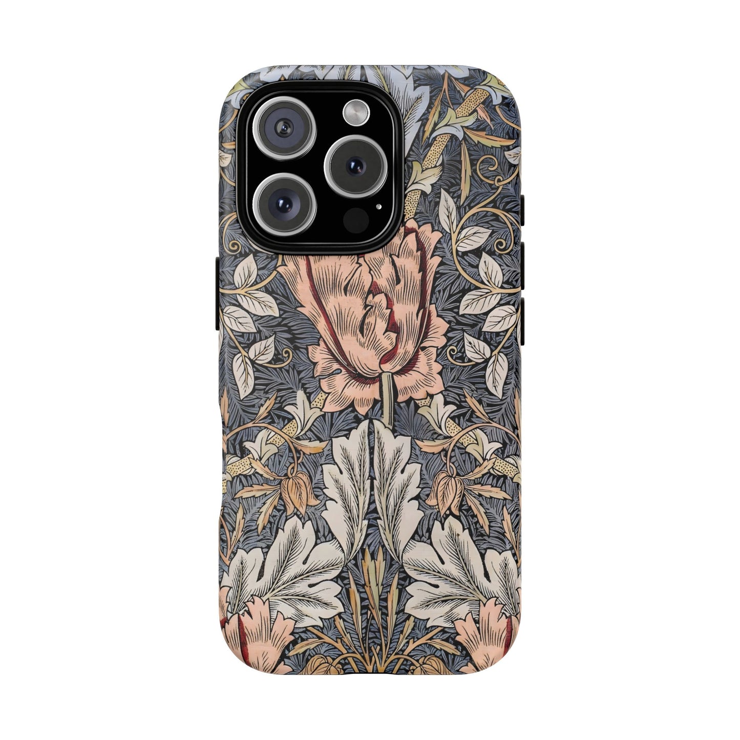 Floral Phone Case, Tough Cases for Stylish Protection, Flower Design, Gift for Her, Phone Accessories, Trendy Mobile Covers