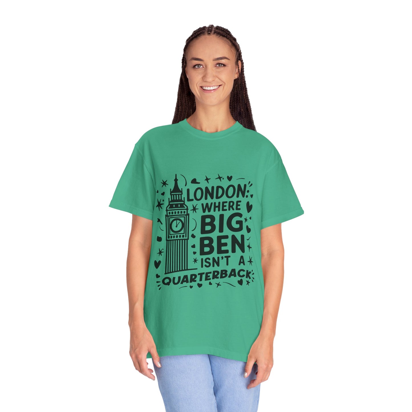 Unisex Garment-Dyed T-shirt - London's Dream