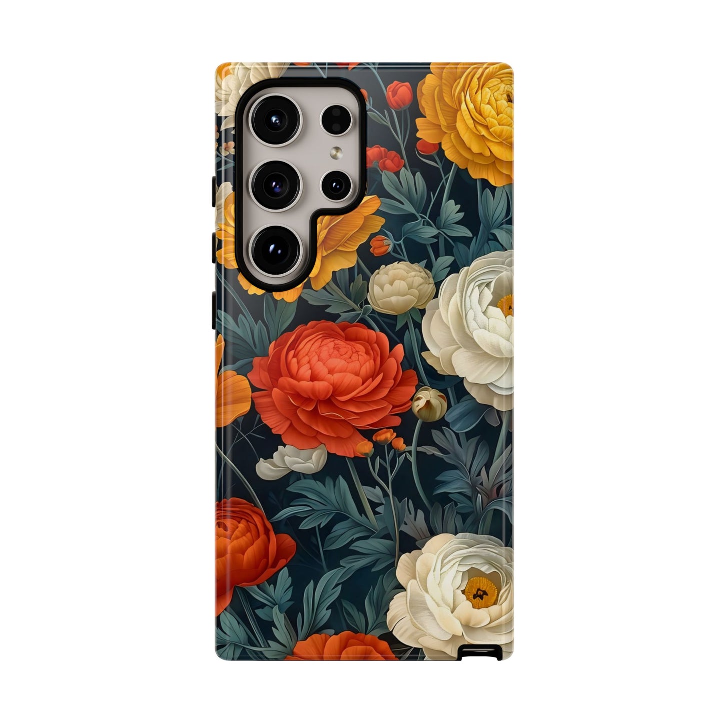 Floral Tough Case for Phones | Durable Floral Phone Cover, Boho Chic, Unique Gift for Her, Phone Protection, Flower Design