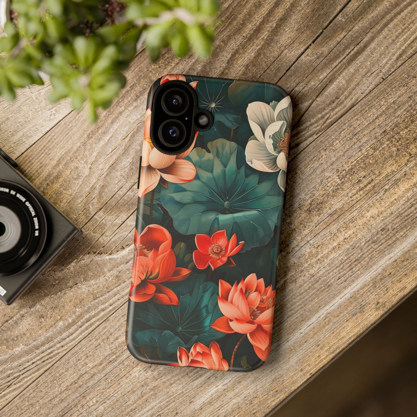 Flower Phone Case, Floral Phone Cover, Tough Case for Floral Lovers, Gift for Her, Stylish Tech Accessories