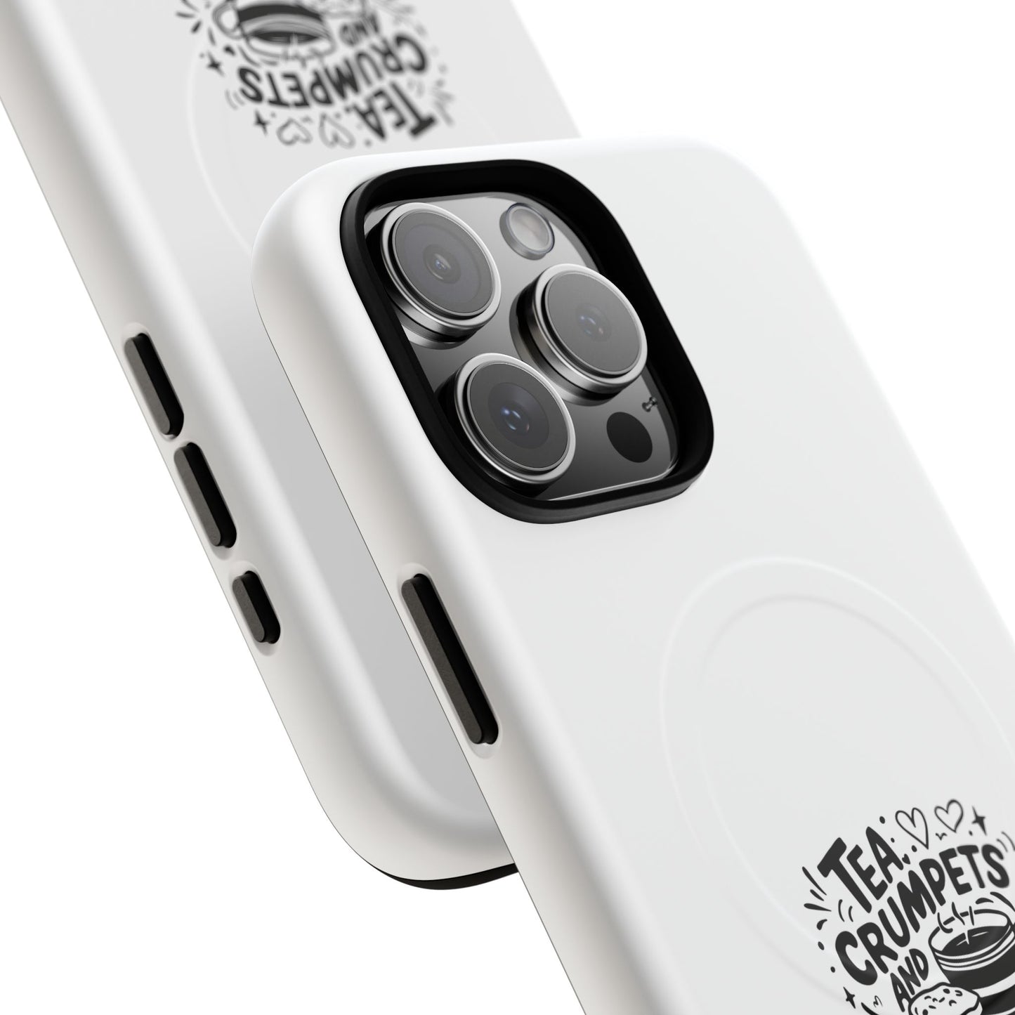 Magnetic Phone Case - Tea, Crumpets, and London Adventures, Unique Gift for Travelers, Phone Accessory, Fun Case for iPhone
