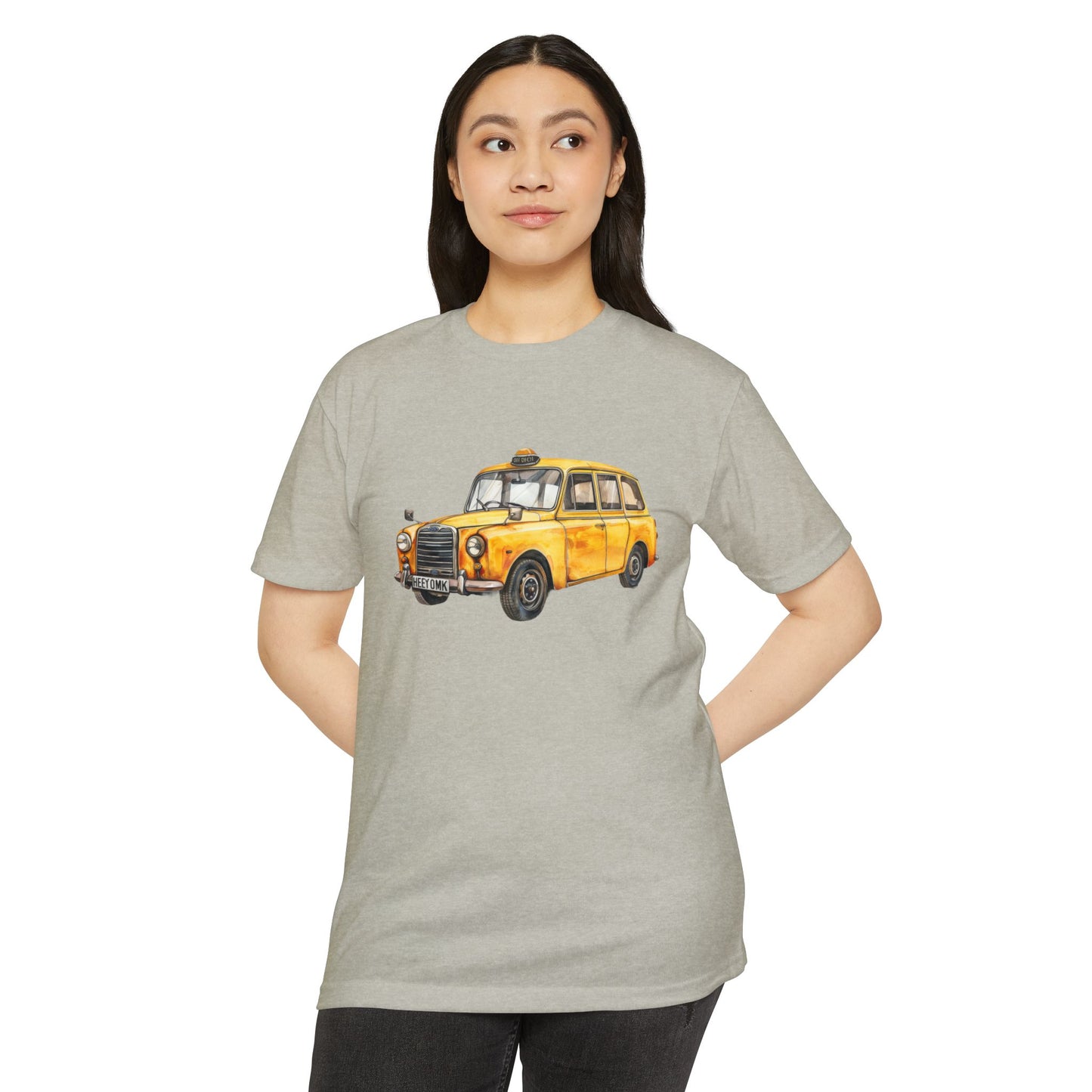Unisex CVC Jersey T-shirt - British Vintage Car