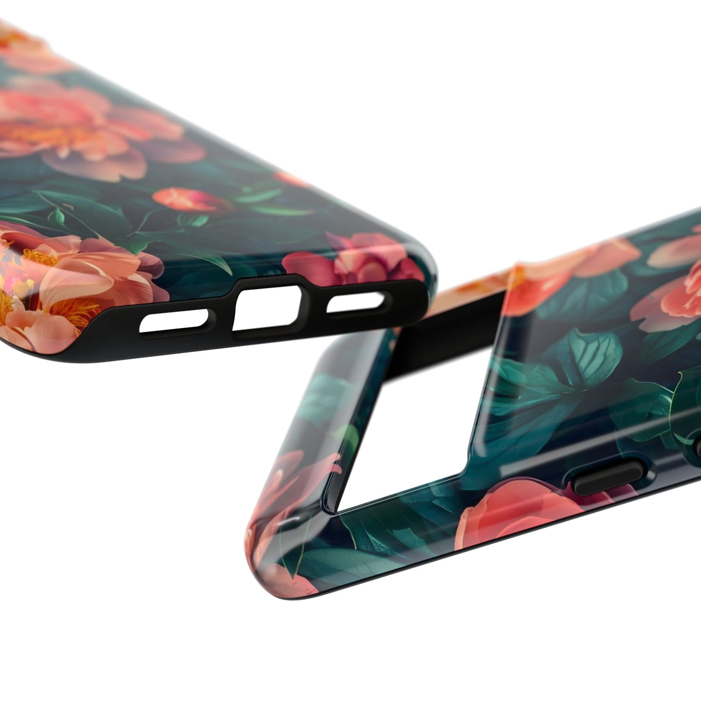 Floral Phone Case - Tough Cases, Flower Design, Botanical Art, Phone Accessory, Gift for Her, Nature Lovers