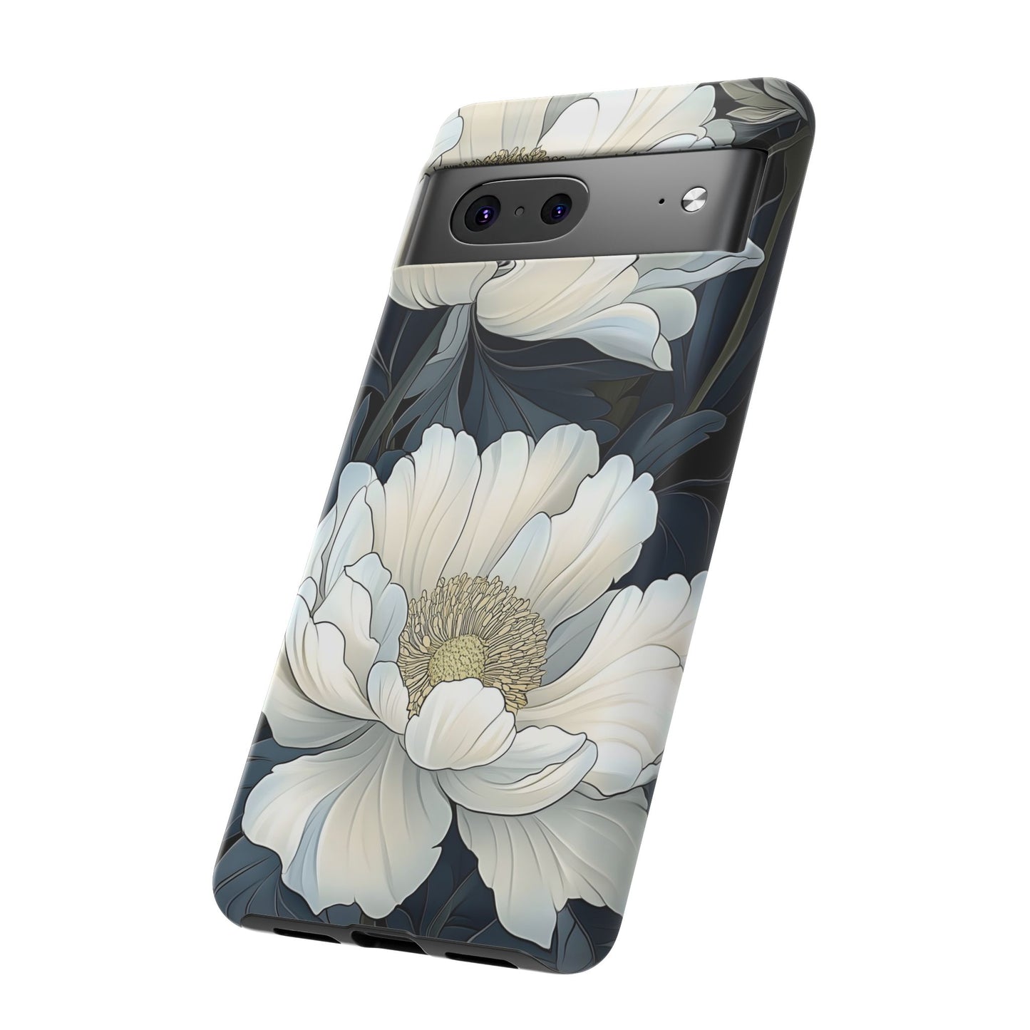 Elegant Floral Phone Case, Floral iPhone Cover, Flower Art Phone Case, Eco-Friendly Mobile Protection, Tough & Stylish Phone Case