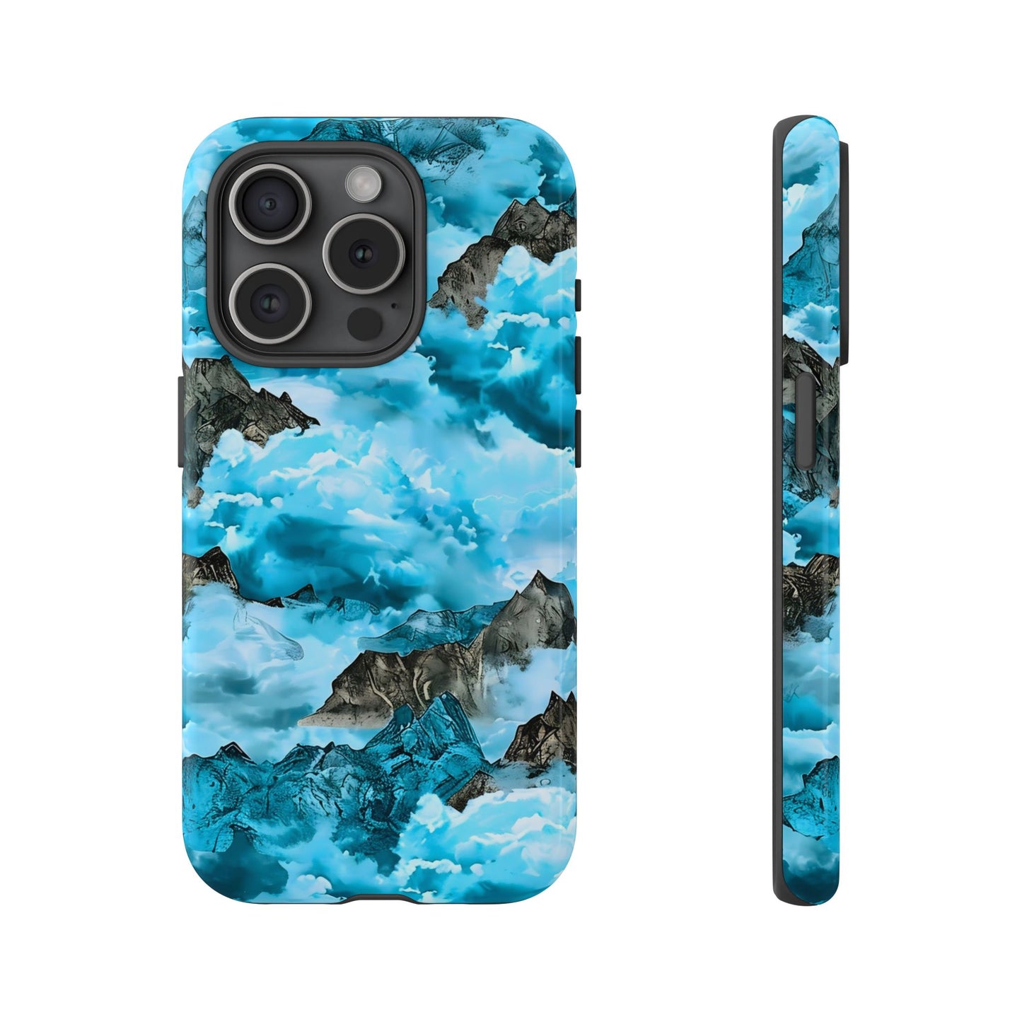 Mountain Wave Phone Case - Adventure Gear, Outdoor Gifts, Stylish Cases, Trendy Accessories, Nature Lovers