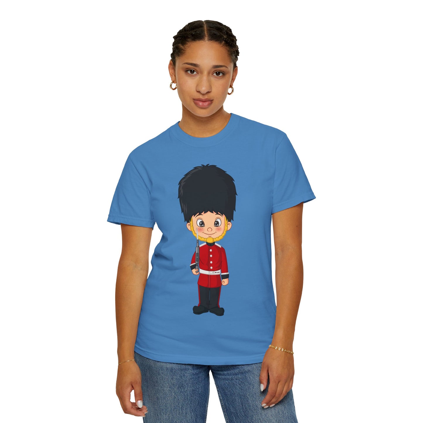 Unisex Garment-Dyed T-shirt - Bodmin’s Brave - The Iconic Red Jacket