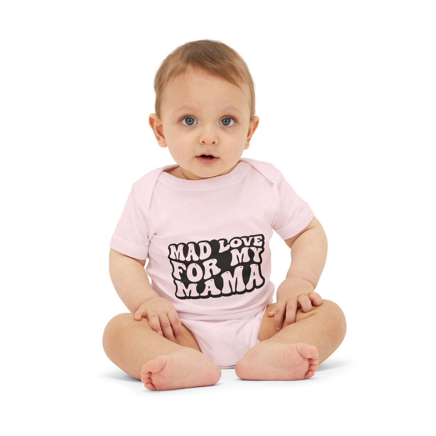 Mad Love for My Mama Infant Jersey One Piece - Adorable Baby Outfit for Mother's Day