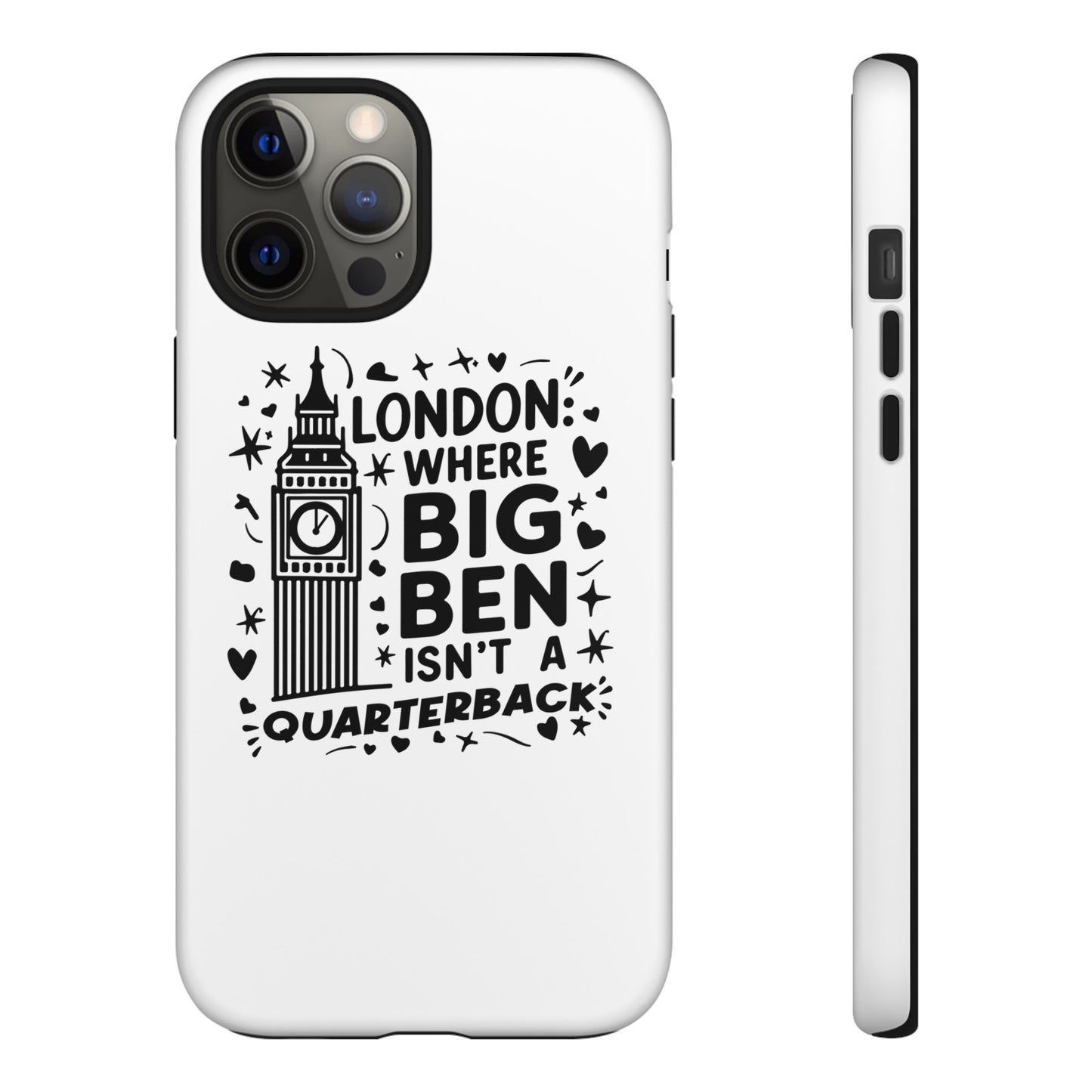 London Big Ben iPhone Case, Funny Phone Cover, Tough Phone Case, Gift for Travelers, London Souvenir