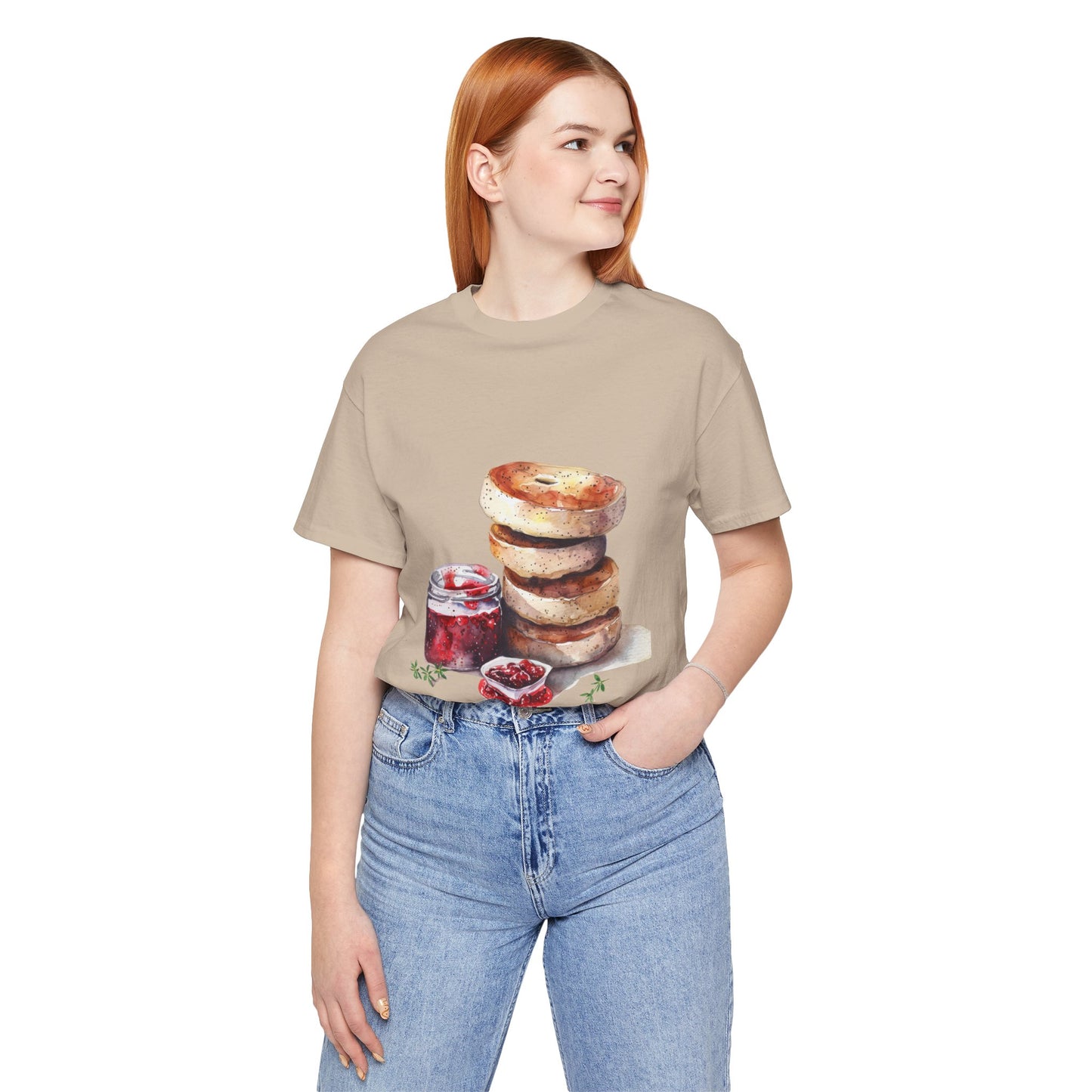 Unisex Jersey Short Sleeve Tee - Heritage on a Plate - Exploring British Cuisine