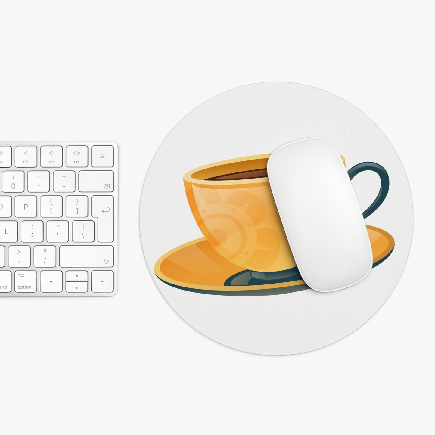 Cozy Coffee Mouse Pad - Perfect for Home Office, Gift for Coffee Lovers, Desk Accessories, Personalized Mouse Pad, Unique Work Gifts