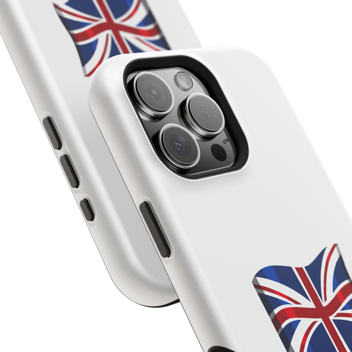 UK Flag Magnetic Phone Case, Durable Tough Cover, Gift for Patriots, Ideal for Travelers, Accessories for Holidays