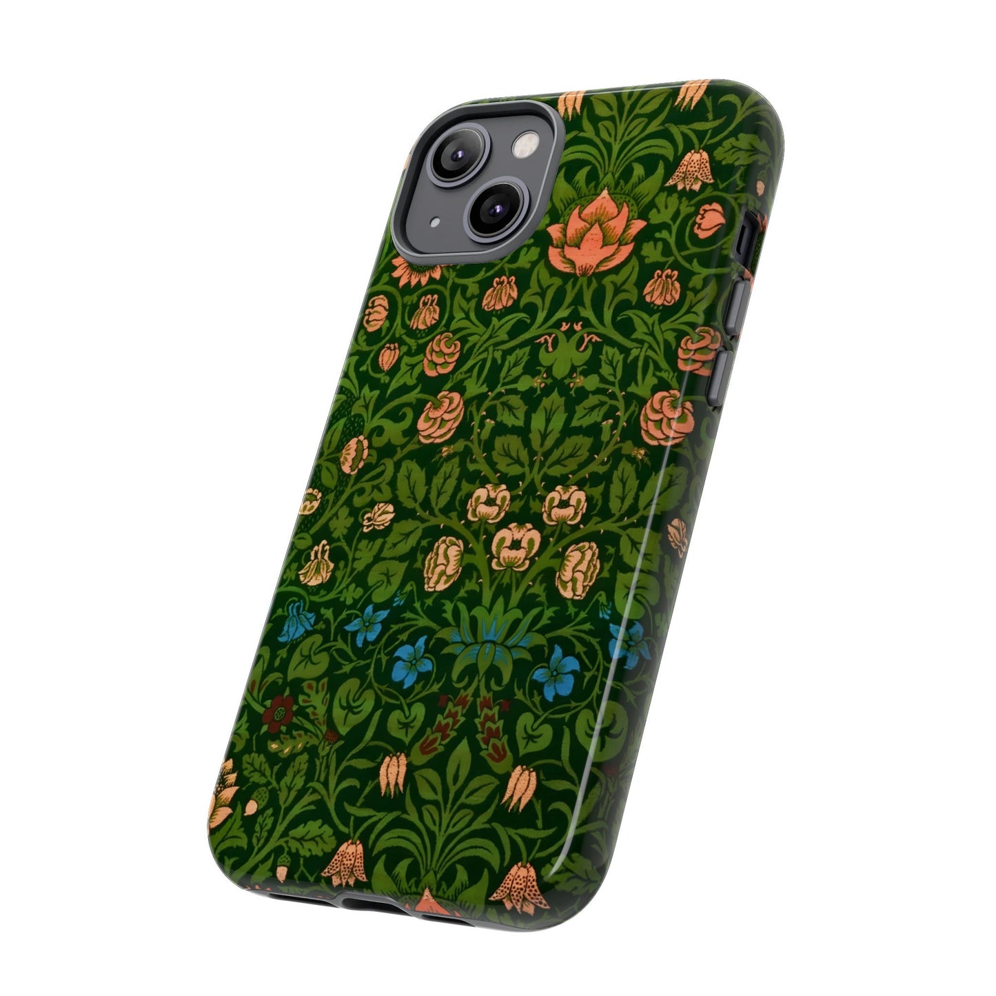 Crimson Leaf Whirl – Phone Case - Tough Cases