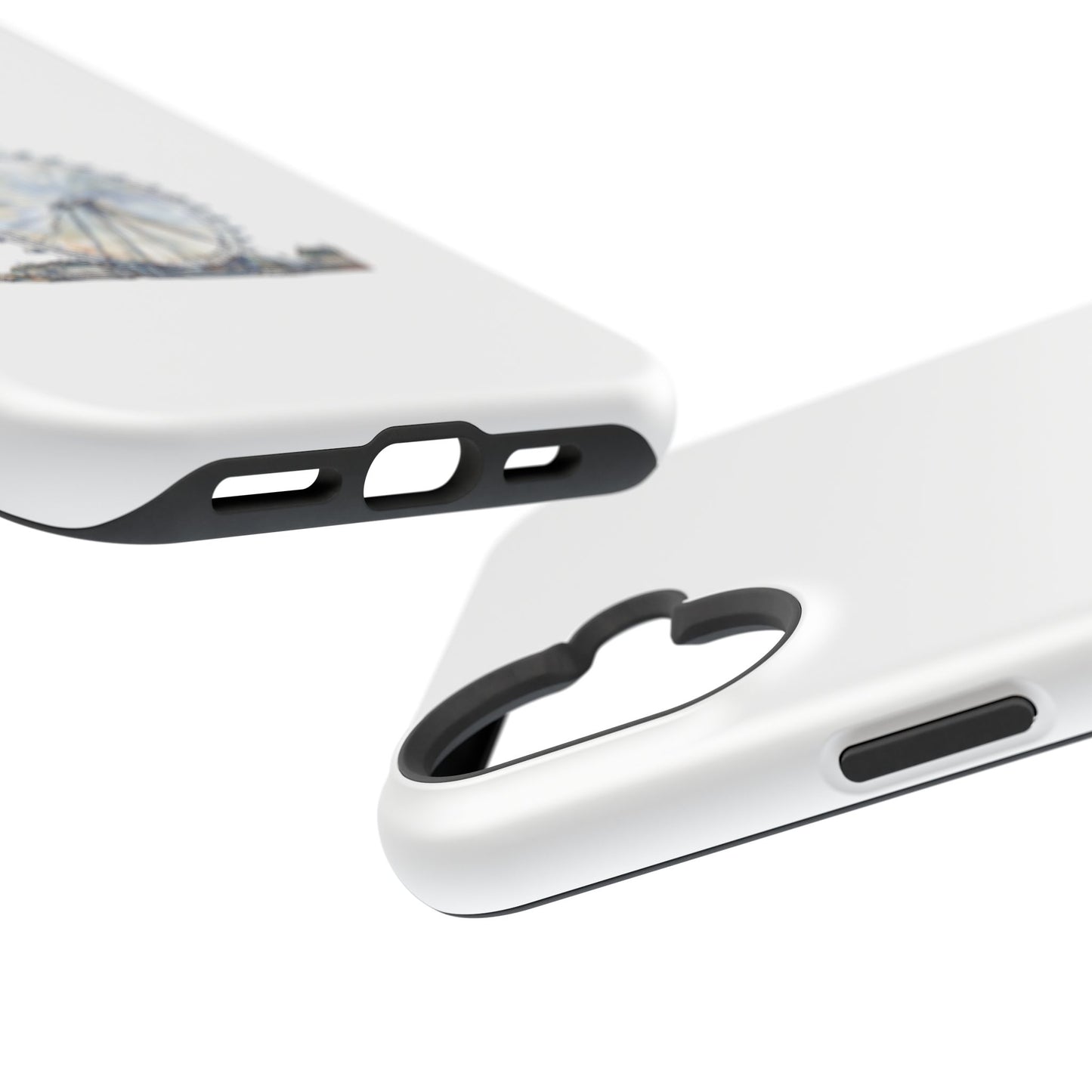 Stylish Magnetic Phone Cases with London Eye Design, Custom Phone Covers, Unique Gift for Travelers, Chic Electronic Accessories