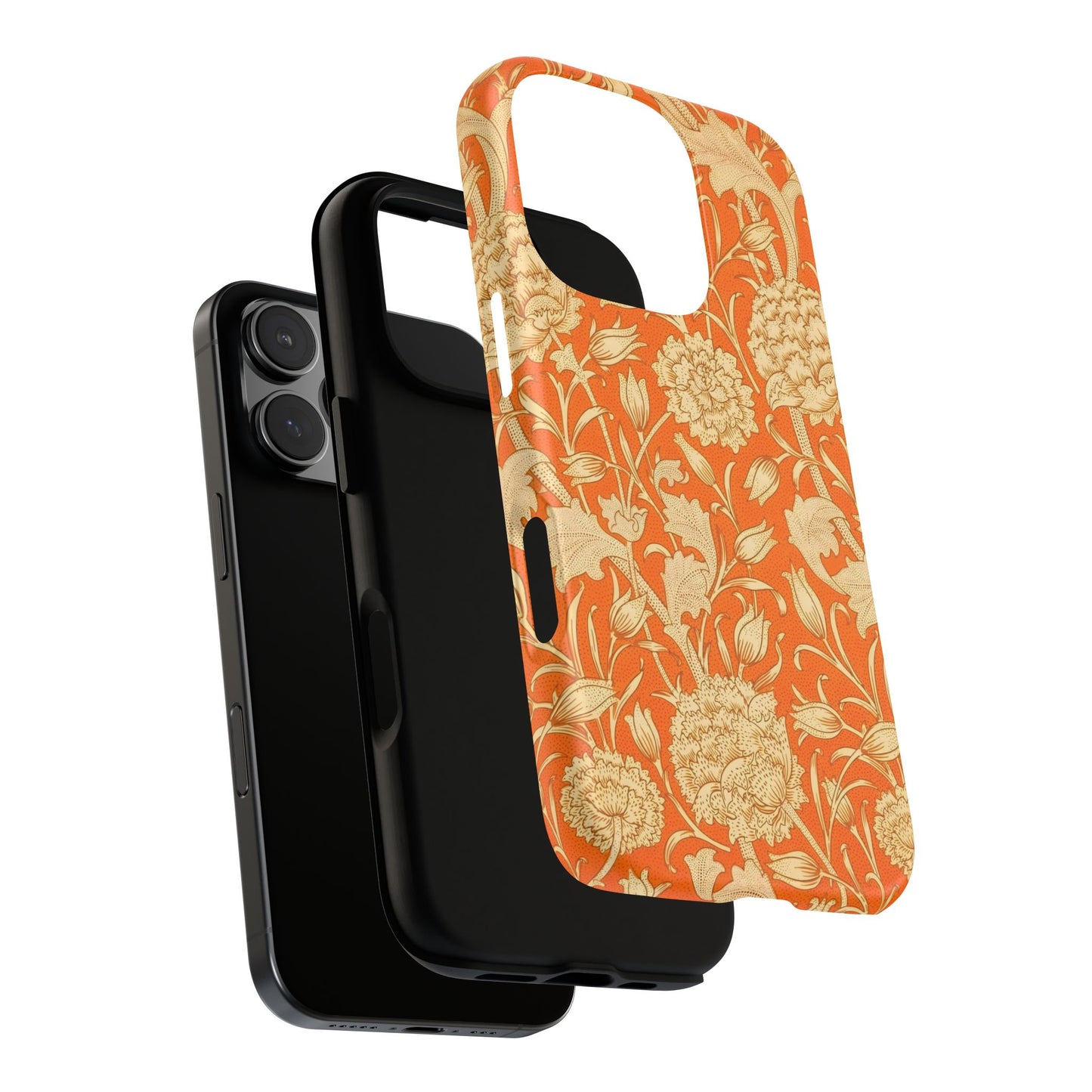 Floral Phone Case, Vibrant Tough Cases for Garden Lovers, Stylish Protection, Gift for Birthdays, Spring Decor, Unique Design