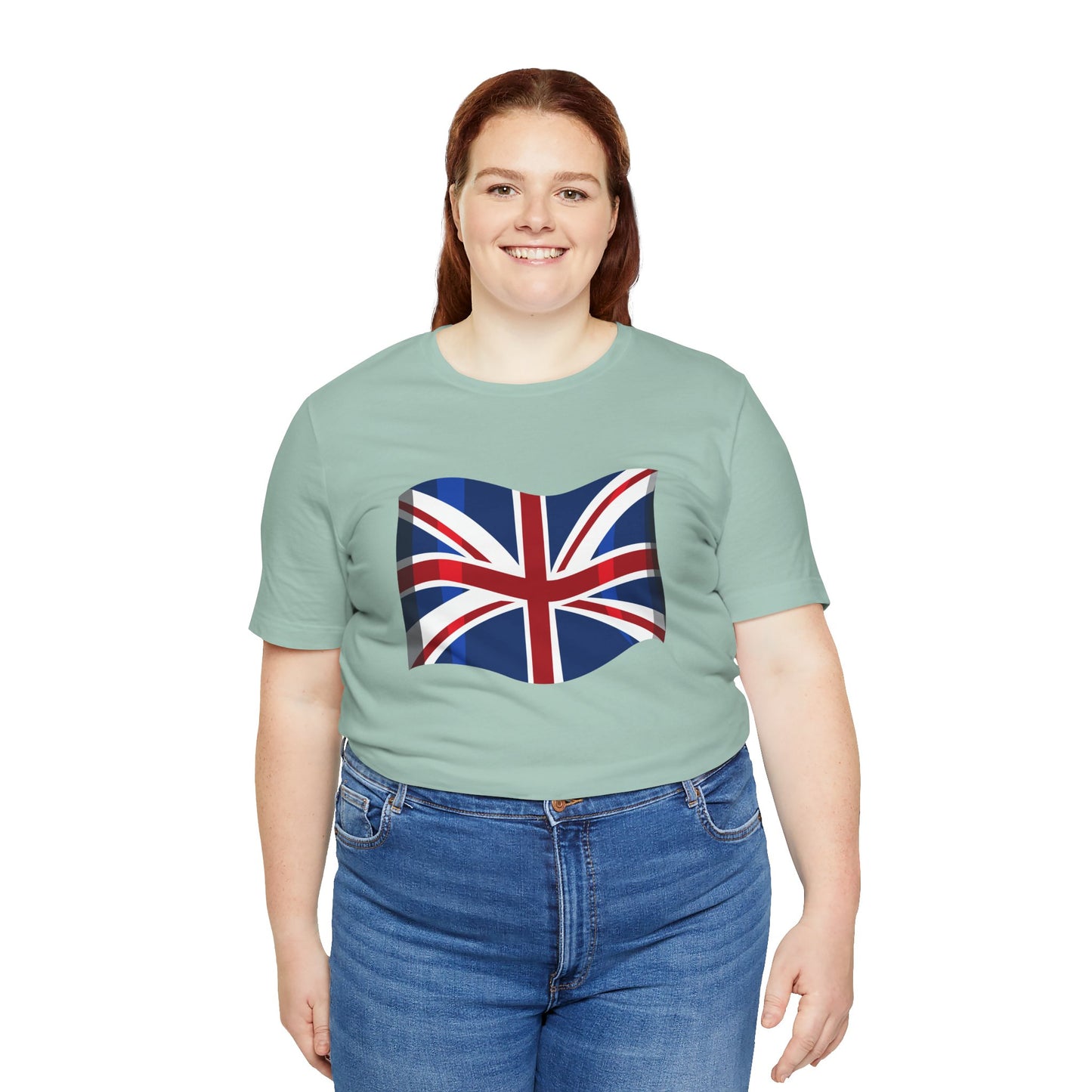 Unisex Jersey Short Sleeve Tee - Classic UK Flag Design - Union Jack Symbol