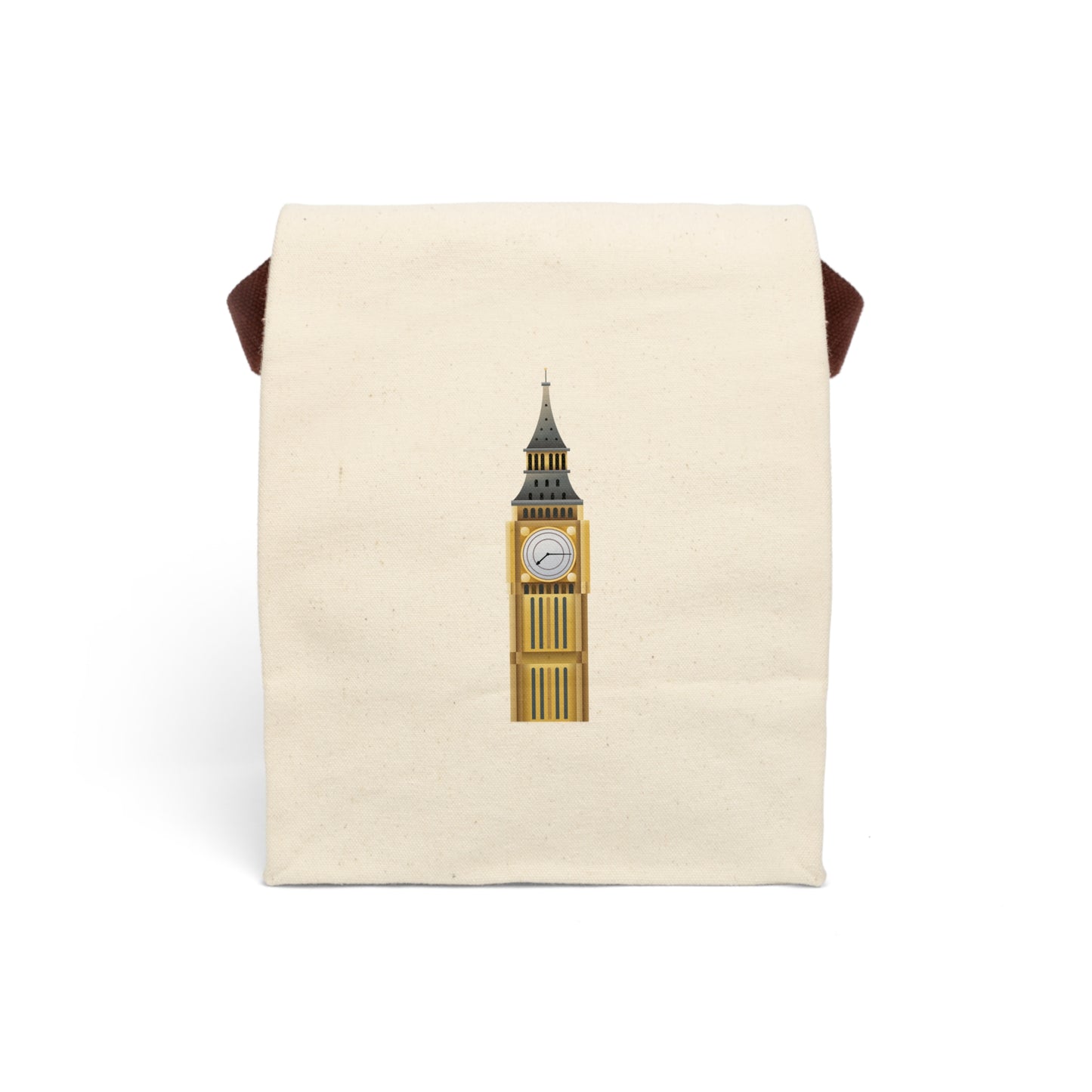 London tower Canvas Lunch Bag With Strap