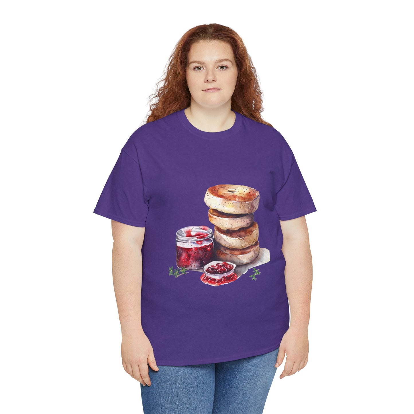 Unisex Heavy Cotton Tee - A Taste of Tradition - Iconic British Cuisine