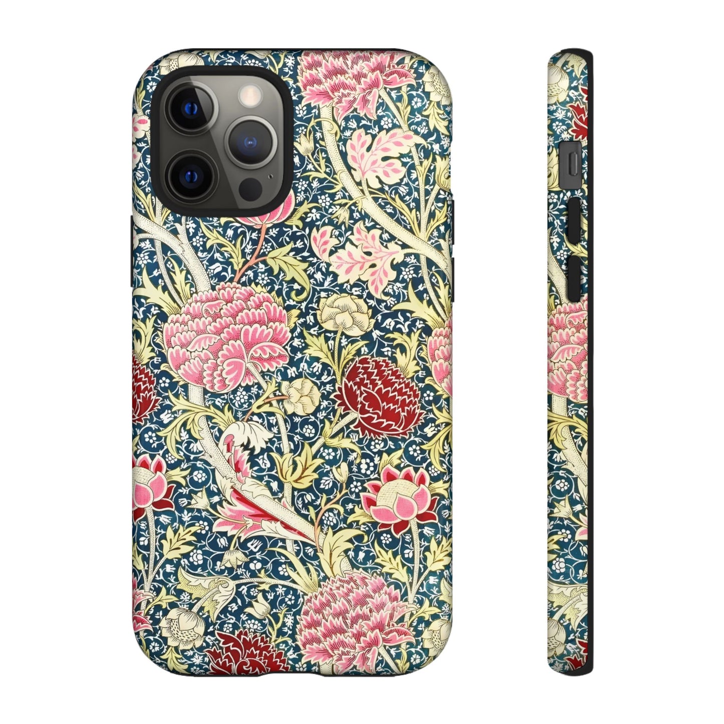 Floral Phone Case, Tough Cases, Durable Phone Cover, Stylish Phone Protector, Gift Idea for Nature Lovers, Floral Pattern Tech Accessories